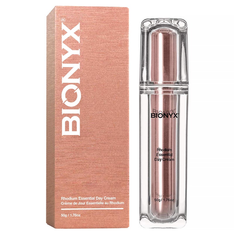 Bionyx Rhodium Essential Day Cream for Women - Contains Colloidal Platinum and Shea Butter - Hydrating Face Moisturizer for All Skin Types - 1.76 Fl. Oz. - Image 1